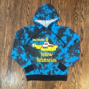 The Beatles Yellow Submarine Tie Dye Hoodie